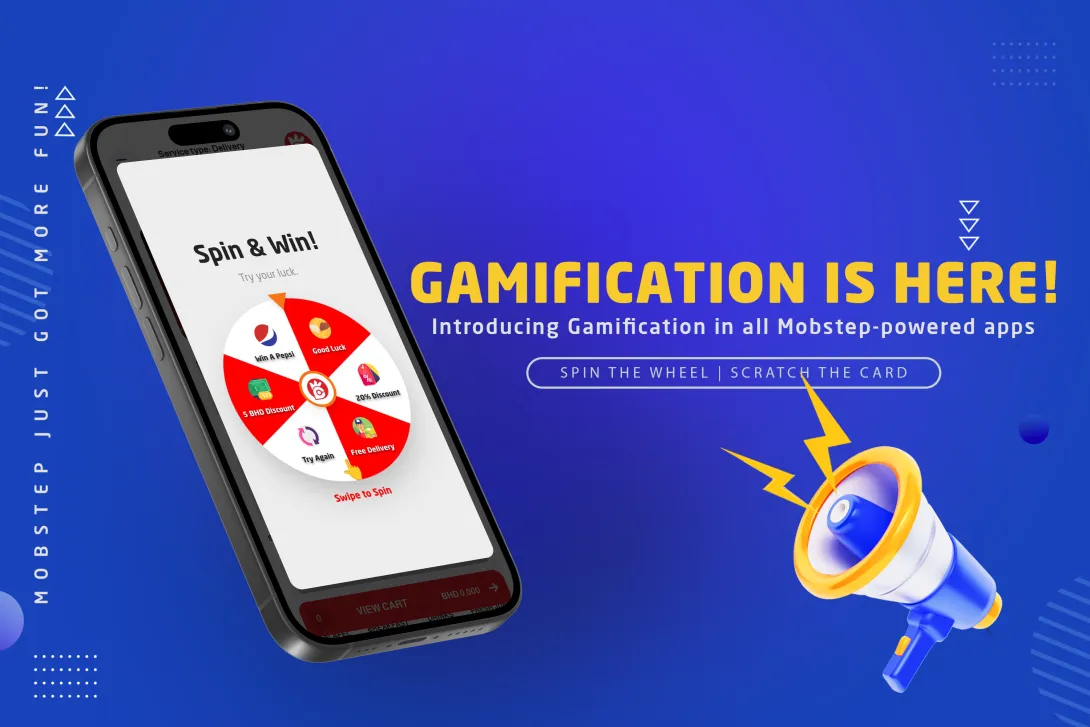 Mobstep Gamification - Spin the Wheel - Scratch the Card