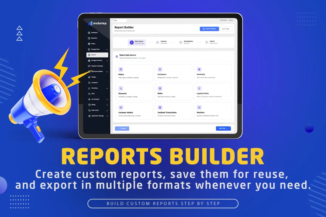 Mobstep Report Builder